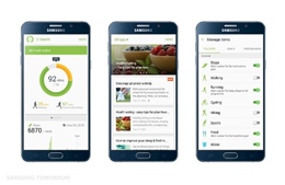 Ra mắt ứng dụng S Health phiên bản mới 4.5 đảm bảo sức khỏe người dùng